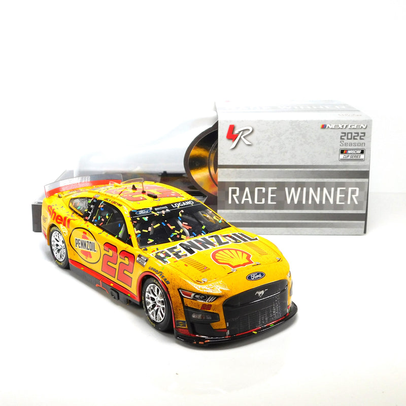 Joey Logano 2022 Shell-Pennzoil Gateway Win Elite 1:24 Nascar Diecast