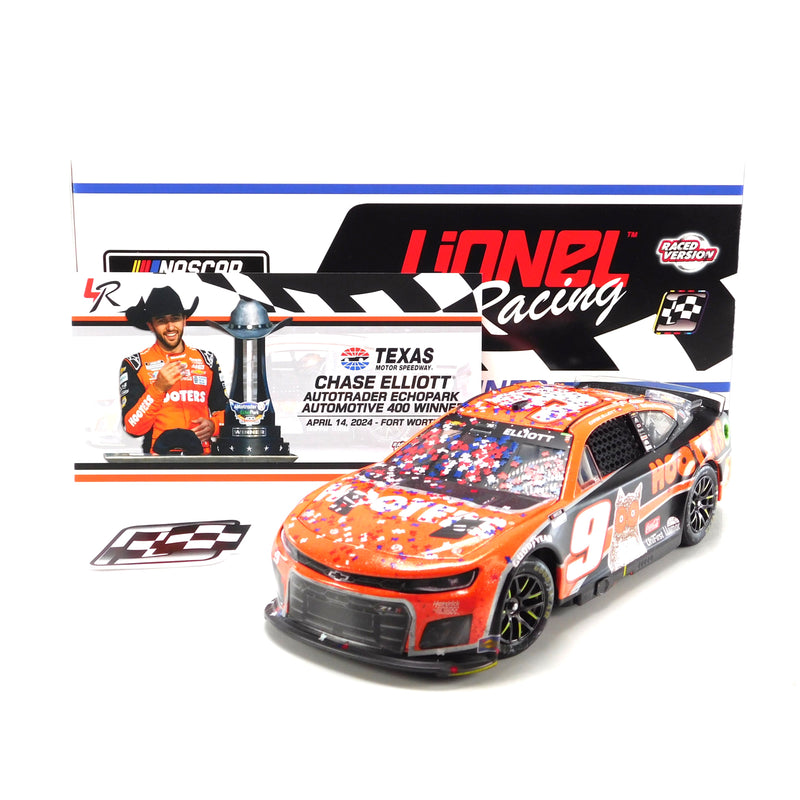 Chase Elliott 2024 Hooters Texas Win 1:24 Nascar Diecast