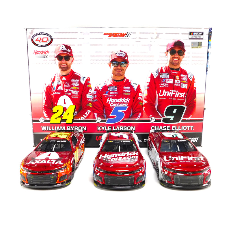 Hendrick Motorsports Martinsville 1-2-3 Finish Set 1:24 Nascar Diecast