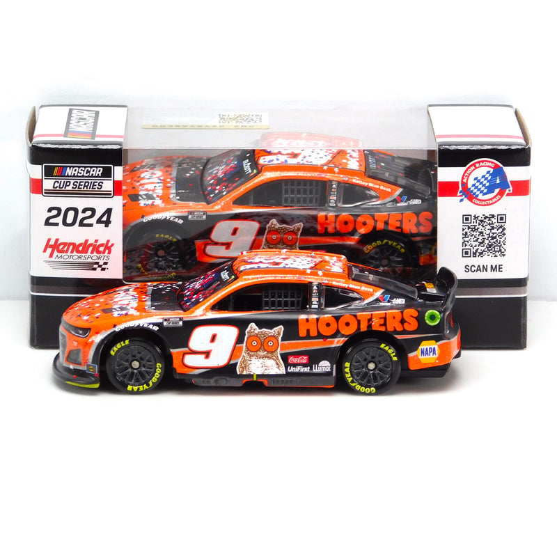 Chase Elliott 2024 Hooters Texas Win 1:64 Nascar Diecast