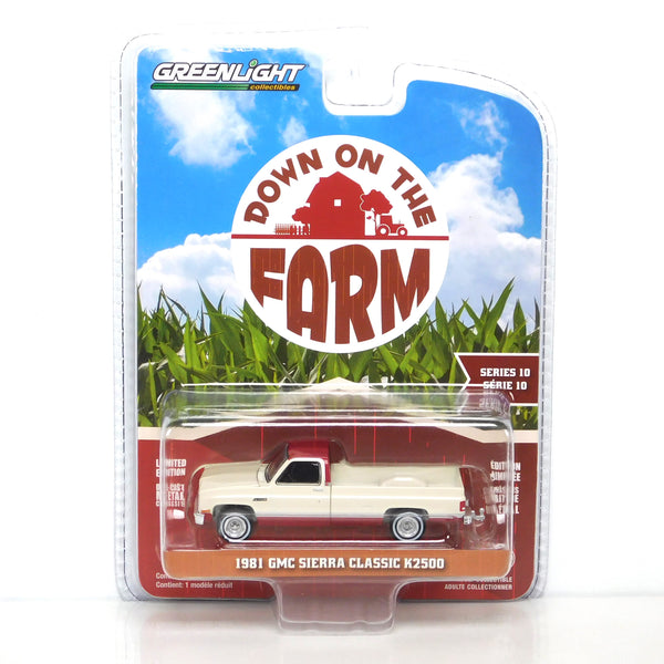 Down on the Farm 48100D 1981 GMC Sierra Classic K2500 1:64 Diecast