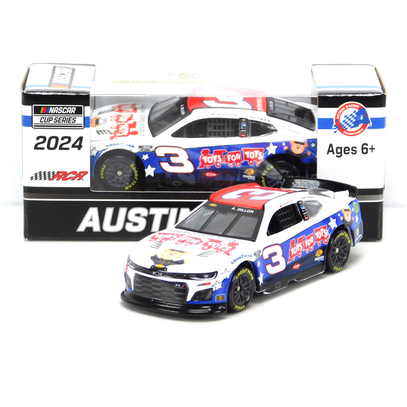 Austin Dillon 2024 Toys For Tots 1:64 Nascar Diecast