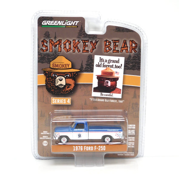 Smokey Bear 38070D 1976 Ford F-250 1:64 Diecast