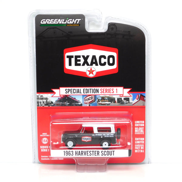 Texaco Special Edition 41165B 1963 Harvester Scout 1:64 Diecast