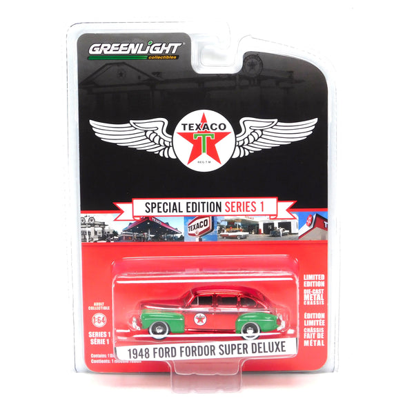 Chrome Machine Texaco Special Edition 41165A 1948 Ford Fordor Super Deluxe 1:64 Diecast