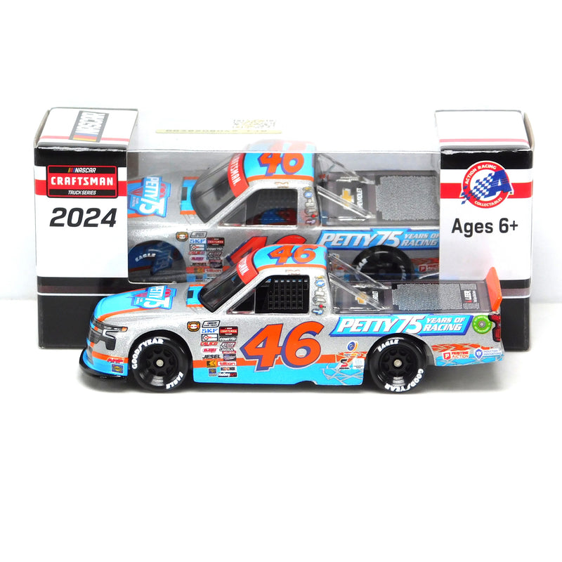 Thad Moffitt 2024 Petty 75 Years of Racing Throwback Truck Series 1:64 Nascar Diecast