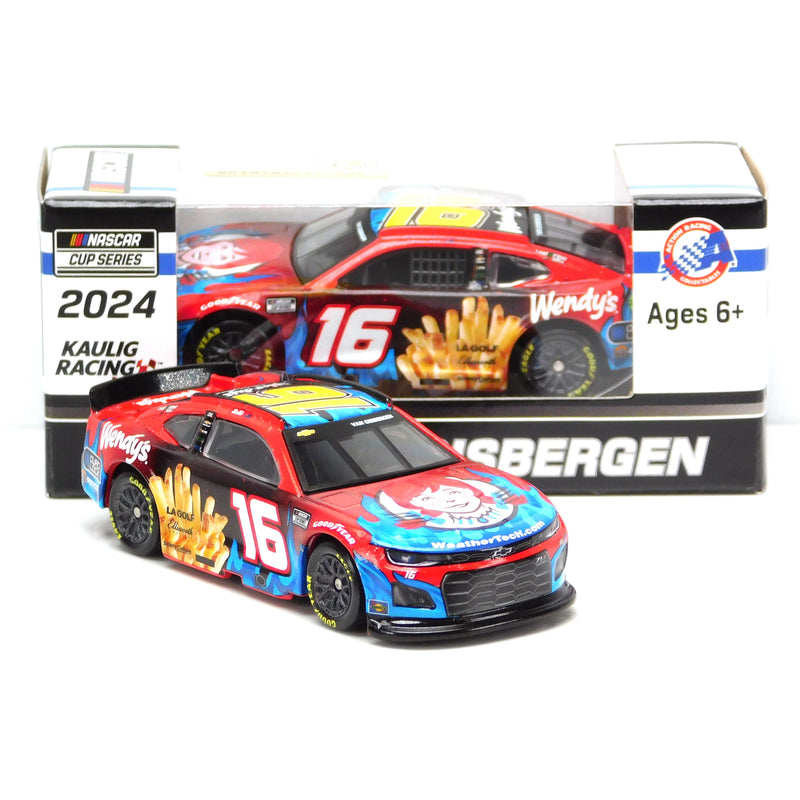 Shane Van Gisbergen 2024 Wendy's 1:64 Nascar Diecast