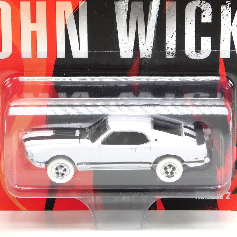 Chase 1969 Ford Mustang John Wick Johnny Lightning Pop Culture 1:64 Scale