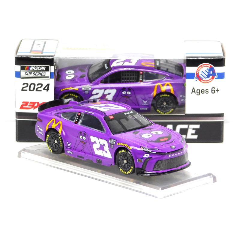 Bubba Wallace 2024 McDonald's Grimace 1:64 Nascar Diecast