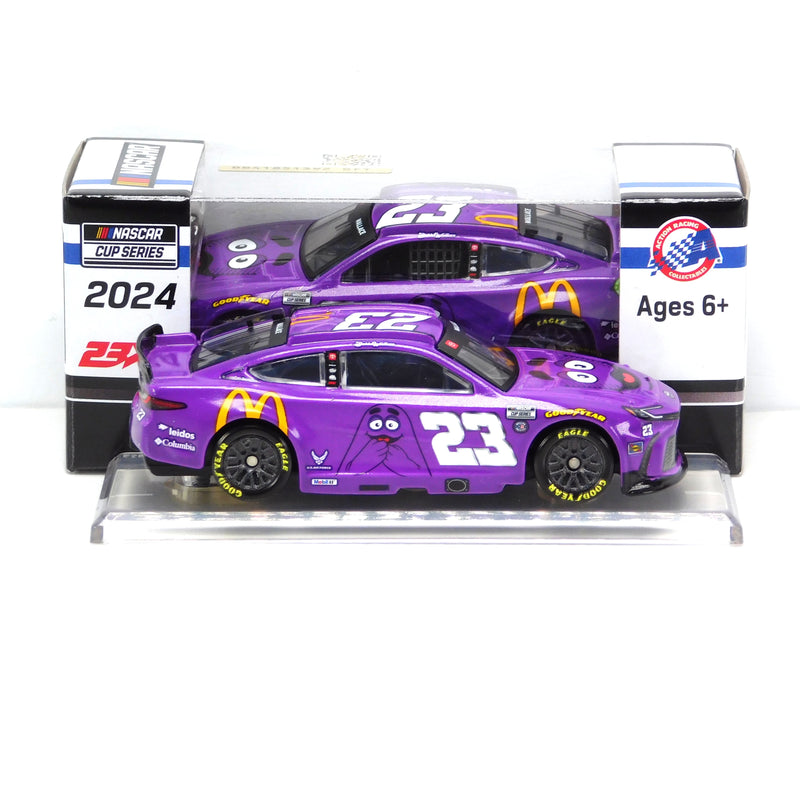 Bubba Wallace 2024 McDonald's Grimace 1:64 Nascar Diecast