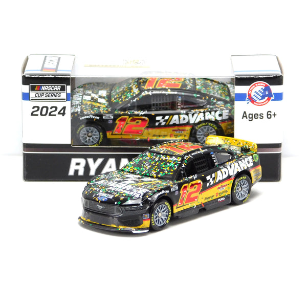 Ryan Blaney 2024 Advance Auto Iowa Speedway Win 1:64 Nascar Diecast