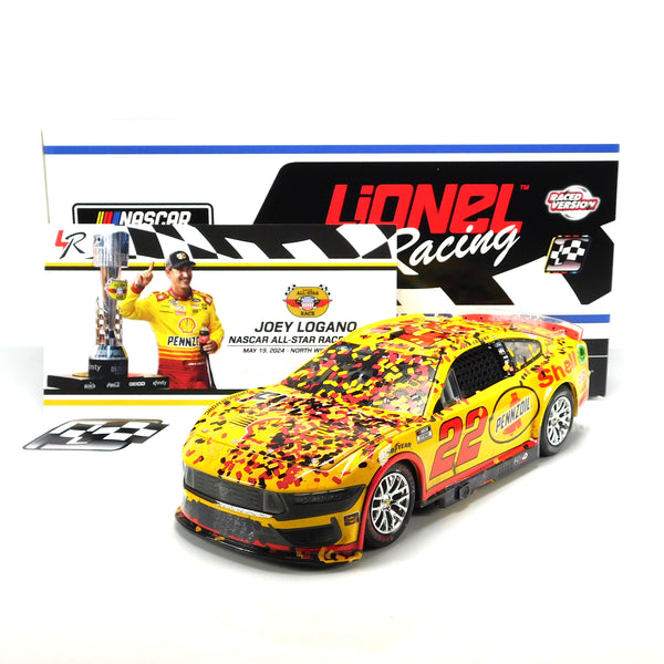 Joey Logano 2024 Shell-Pennzoil North Wilkesboro Win 1:24 Nascar Diecast