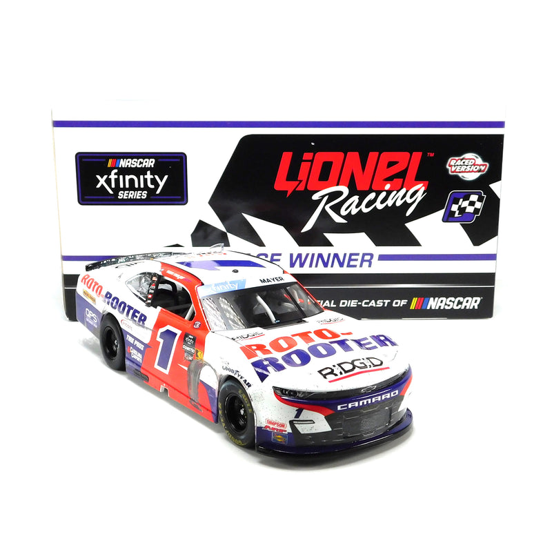 Sam Mayer 2024 Roto-Rooter Iowa Win 1:24 Nascar Diecast