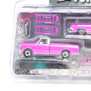 1974 Cadillac Eldorado & 1972 Chevrolet C30 True Romance 1:64 Diecast Hollywood Hitch & Tow