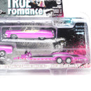 1974 Cadillac Eldorado & 1972 Chevrolet C30 True Romance 1:64 Diecast Hollywood Hitch & Tow