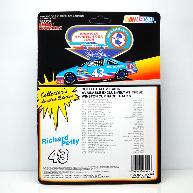 *Pre-Owned* Richard Petty 1992 STP Daytona 500 Racing Champions 1:64 Nascar Diecast