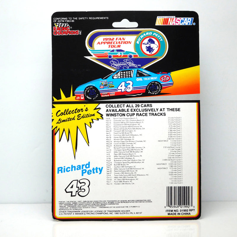 *Pre-Owned* Richard Petty 1992 STP Watkins Glen Racing Champions 1:64 Nascar Diecast