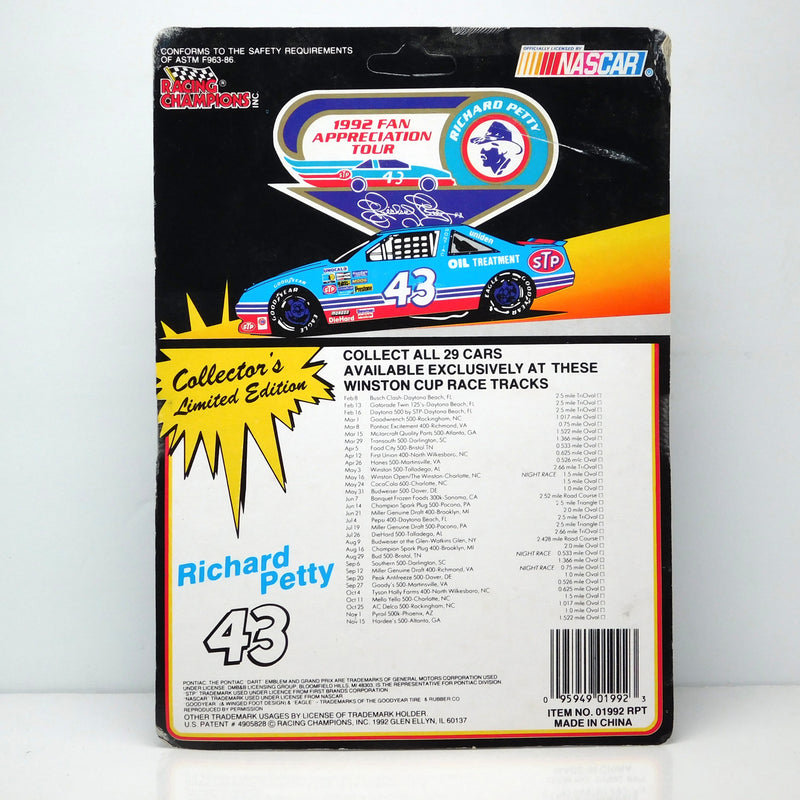 *Pre-Owned* Richard Petty 1992 STP Phoenix Racing Champions 1:64 Nascar Diecast