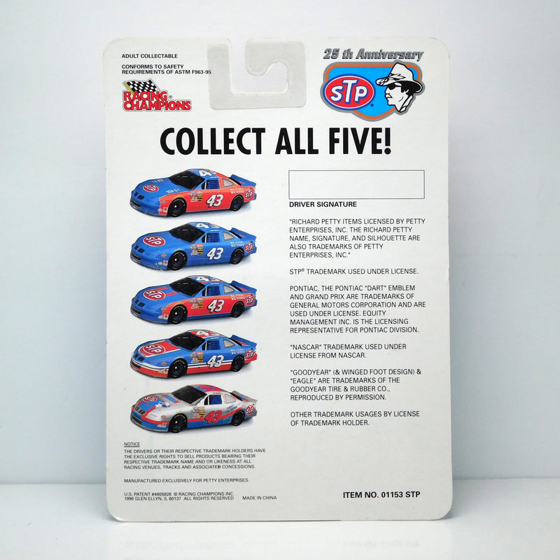 *Pre-Owned* Bobby Hamilton 1996 STP Silver Racing Champions 1:64 Nascar Diecast