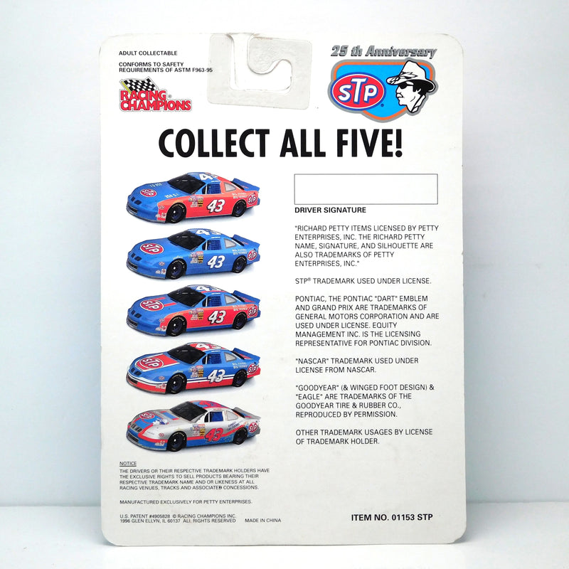 *Pre-Owned* Bobby Hamilton 1996 STP Petty Blue Racing Champions 1:64 Nascar Diecast