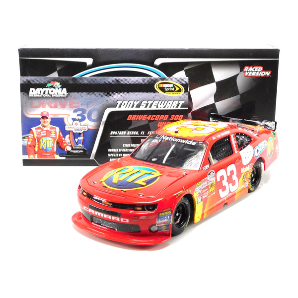 *Pre-Owned* Tony Stewart 2013 Ritz Daytona Win 1:24 Nascar Diecast