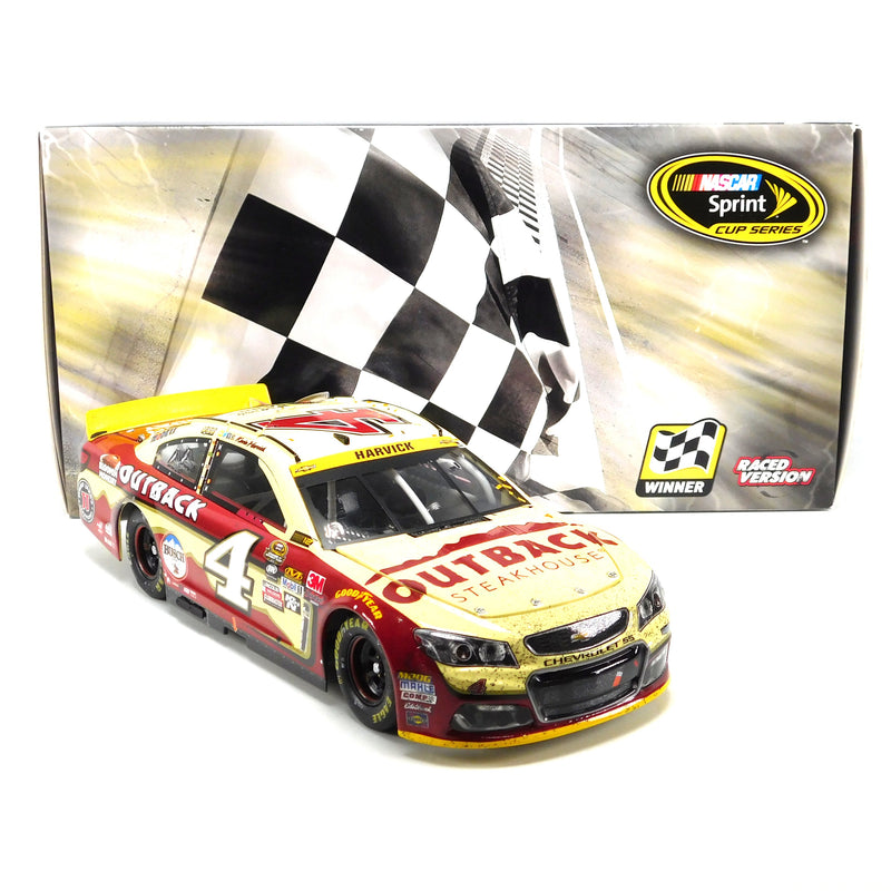 *Pre-Owned* Kevin Harvick 2016 Outback Kansas Win 1:24 Nascar Diecast