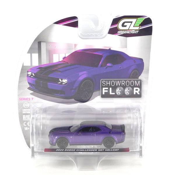 2023 Dodge Challenger SRT Hellcat 1:64 Diecast Showroom Floor