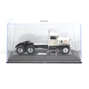 1955 Peterbilt 281 White w/ Black Fenders 1:64 Diecast
