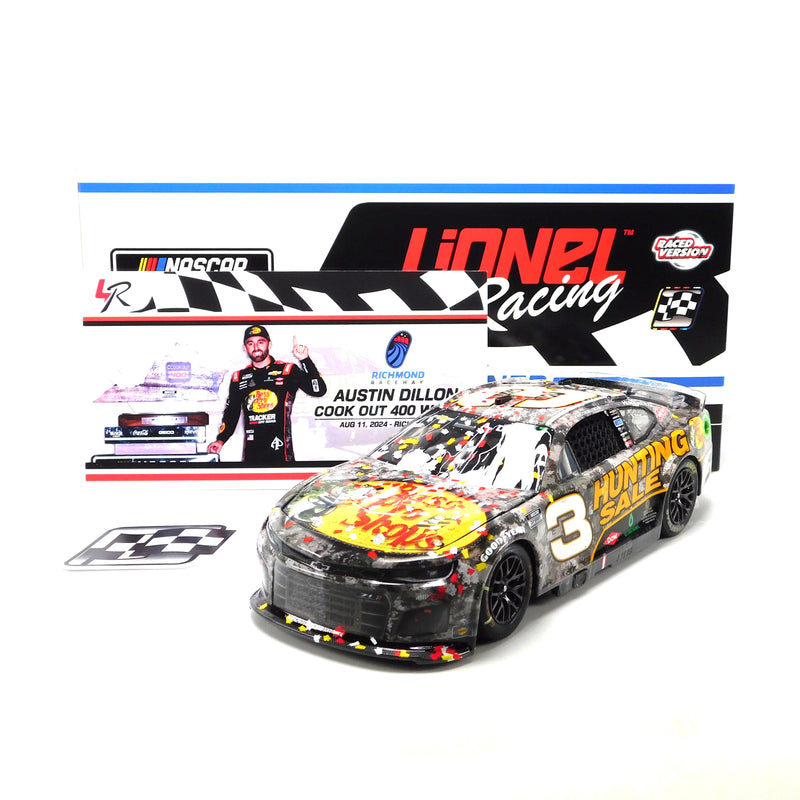 Austin Dillon 2024 Bass Pro Shops Richmond Win 1:24 Nascar Diecast