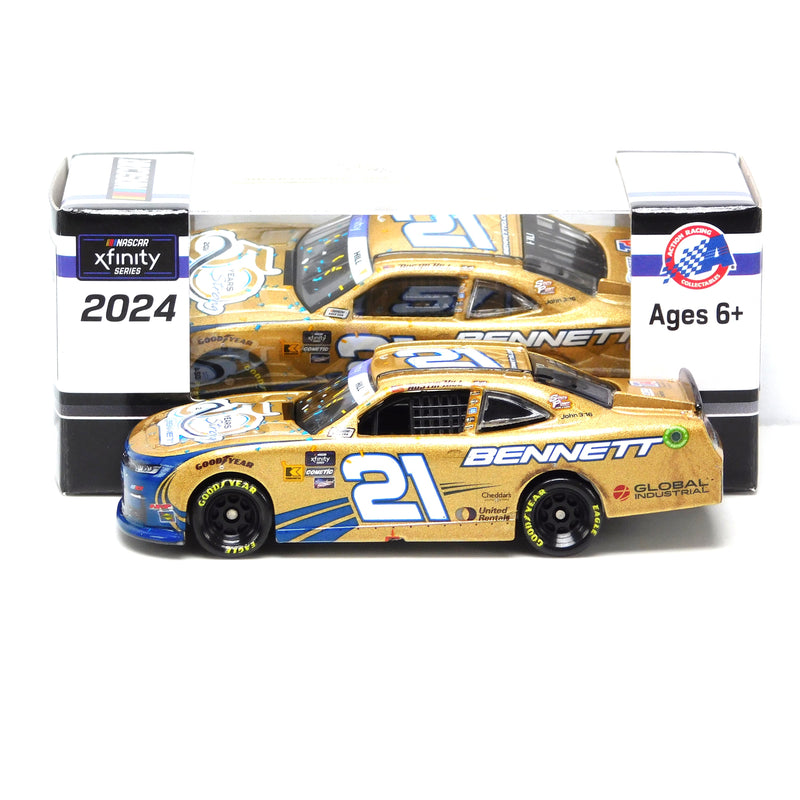 Austin Hill 2024 Bennett Transportation & Logistics Atlanta Win 1:64 Nascar Diecast
