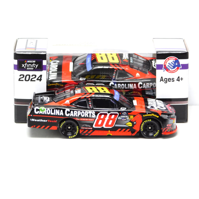 Connor Zilisch 2024 Carolina Carports Watkins Glen Win 1:64 Nascar Diecast