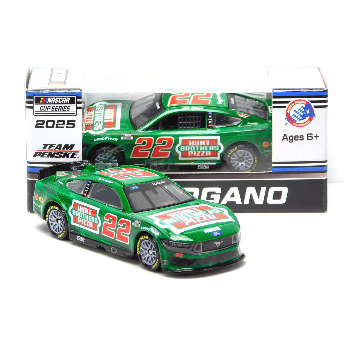Joey Logano 2025 Hunt Brothers Pizza 1:64 Nascar Diecast