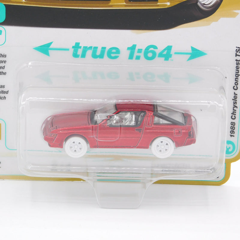 Chase 1988 Chrysler Conquest TSi Yellow Auto World Premium 1:64 Scale