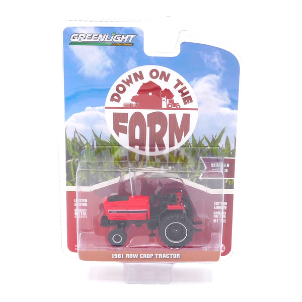 Down on the Farm 48060-C 1981 Row Crop Tractor 4-Wheel Drive 1:64 Diecast