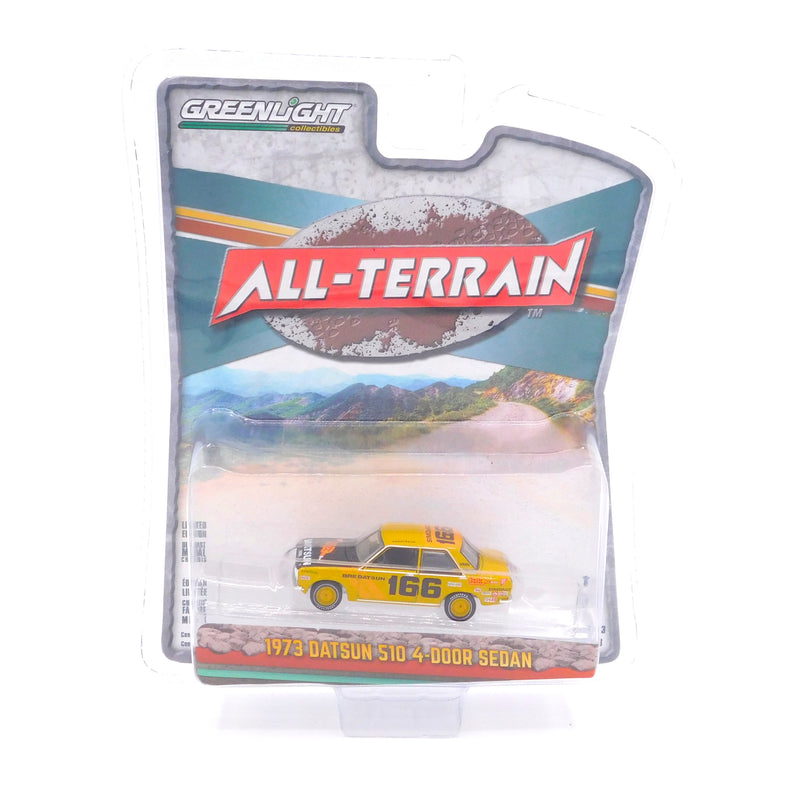 1973 Datsun 510 4-Door Sedan 1:64 Diecast All-Terrain Series 13