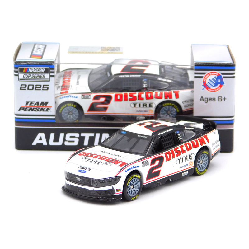 Austin Cindric 2025 Discount Tire 1:64 Nascar Diecast