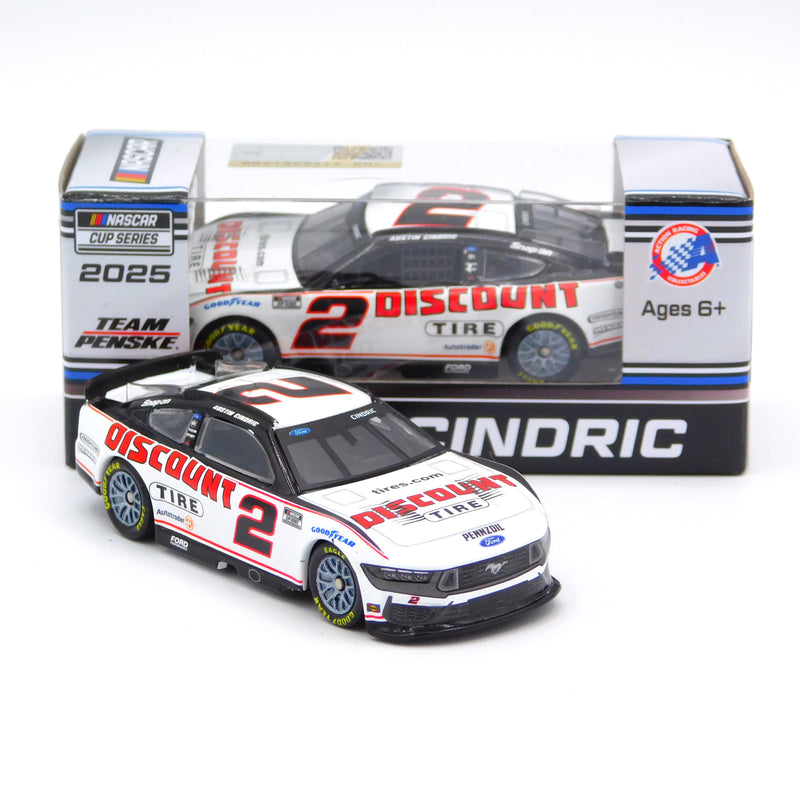 Austin Cindric 2025 Discount Tire 1:64 Nascar Diecast