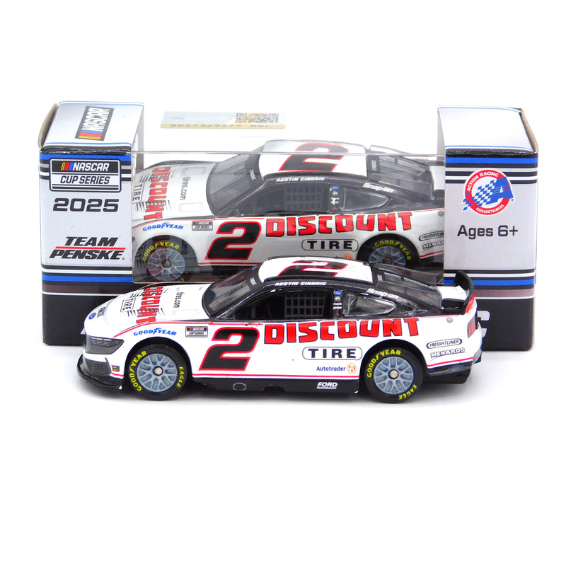 Austin Cindric 2025 Discount Tire 1:64 Nascar Diecast