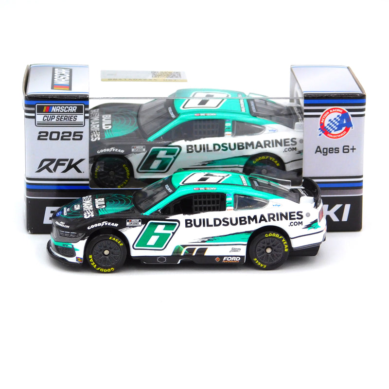 Brad Keselowski 2025 Buildsubmarines.com 1:64 Nascar Diecast
