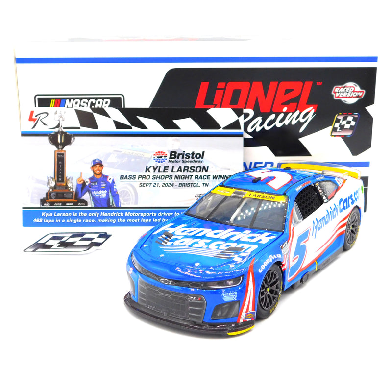Kyle Larson 2024 Hendrickcars.com Bristol Win 1:24 Nascar Diecast