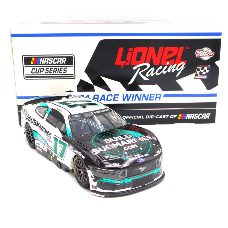 Chris Buescher 2024 Buildsubmarines.com Watkins Glen Win 1:24 Nascar Diecast