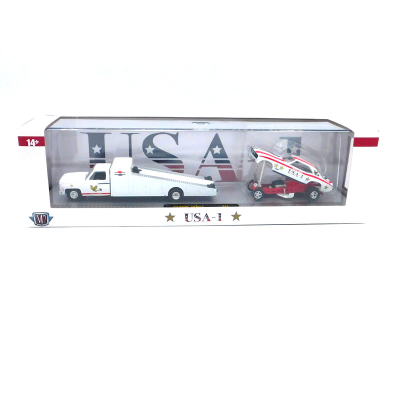 1973 Chevrolet C30 & 1969 Camaro M2 Machines 1:64 Scale Auto Haulers Release S44