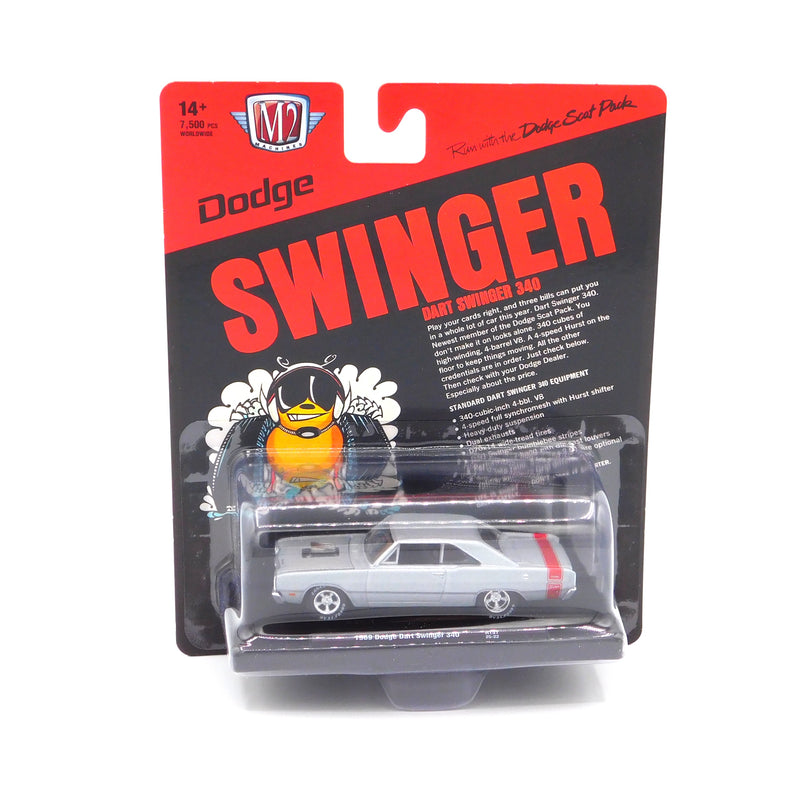 1969 Dodge Dart M2 Machines 1:64 Diecast Auto Drivers Release 131