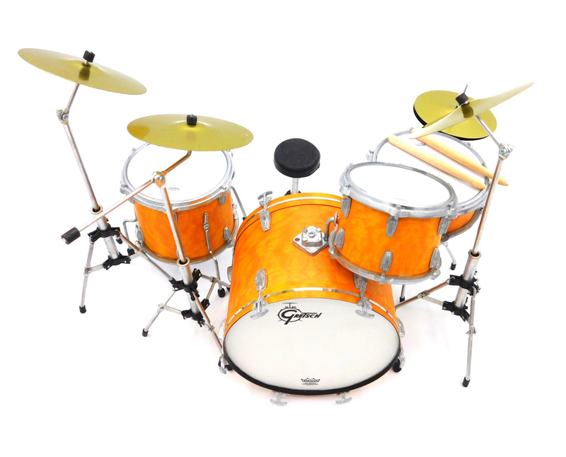Axe Heaven Charlie Watts Gretsch Drum Kit Miniature Drum Kit Replica
