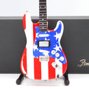 Axe Heaven Wayne Kramer Stars N Strips Fender Stratocaster Miniature Guitar Replica
