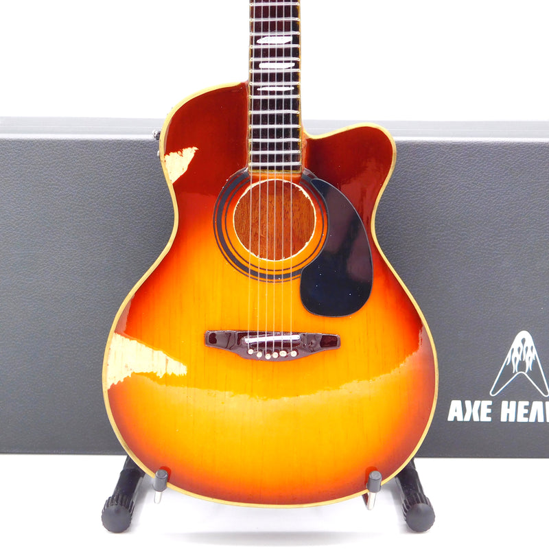 Axe Heaven Toby Keith Takamine EF341SC Acoustic Miniature Guitar Replica