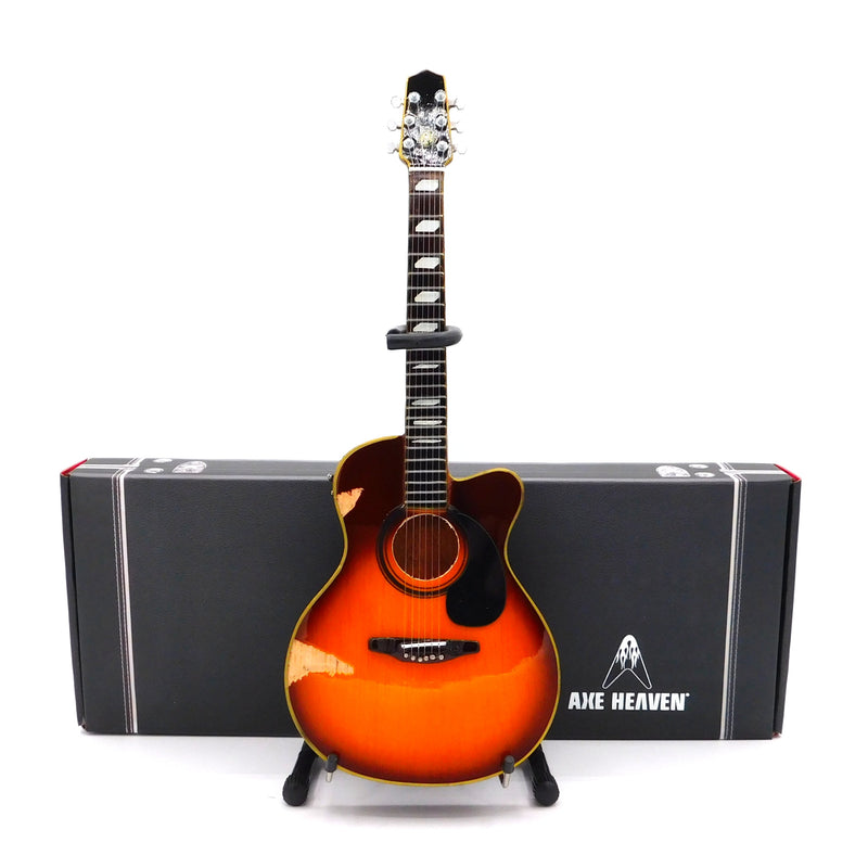 Axe Heaven Toby Keith Takamine EF341SC Acoustic Miniature Guitar Replica
