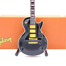 Axe Heaven Gibson Les Paul Custom Ebony Miniature Guitar Replica