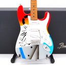 Axe Heaven Eric Clapton Over The Rainbow Fender Stratocaster Miniature Guitar Replica