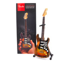 Axe Heaven Stevie Ray Vaughan SRV Custom Fender Stratocaster Miniature Guitar Replica